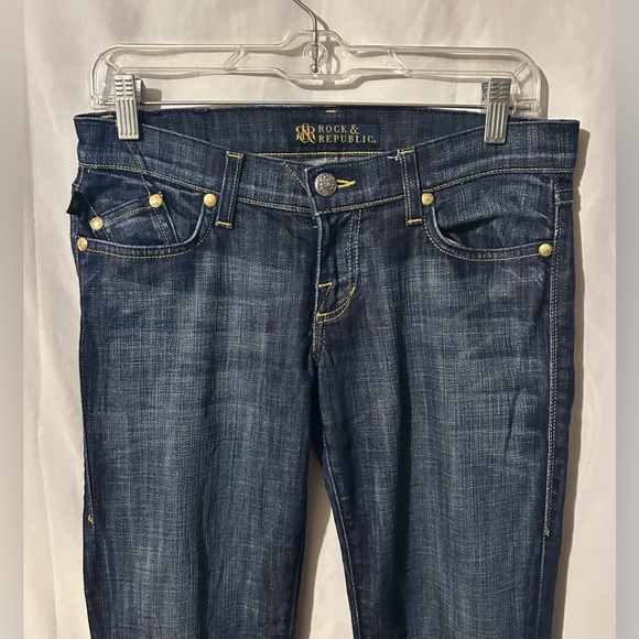 Rock & Republic Women’s Blue Jeans - Picture 4 of 4